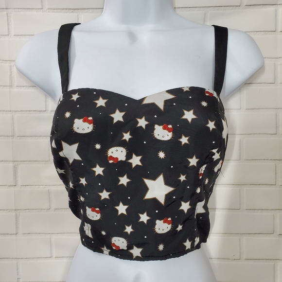 Hello Kitty Star Crop Top - Picture 2 of 8